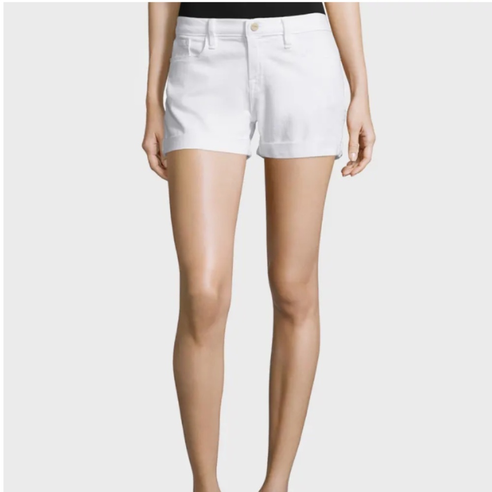 FRAME "Le Cutoff" denim shorts